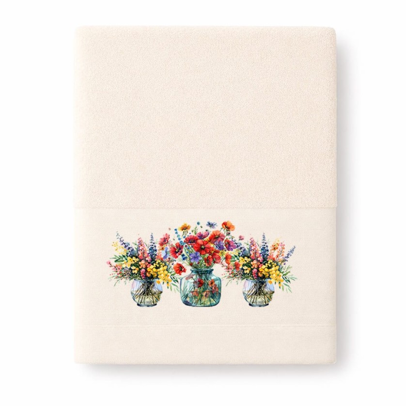Πετσέτα Προσώπου 50×90 Blossom Ecru Πετσέτα Προσώπου 50×90 Blossom Ecru