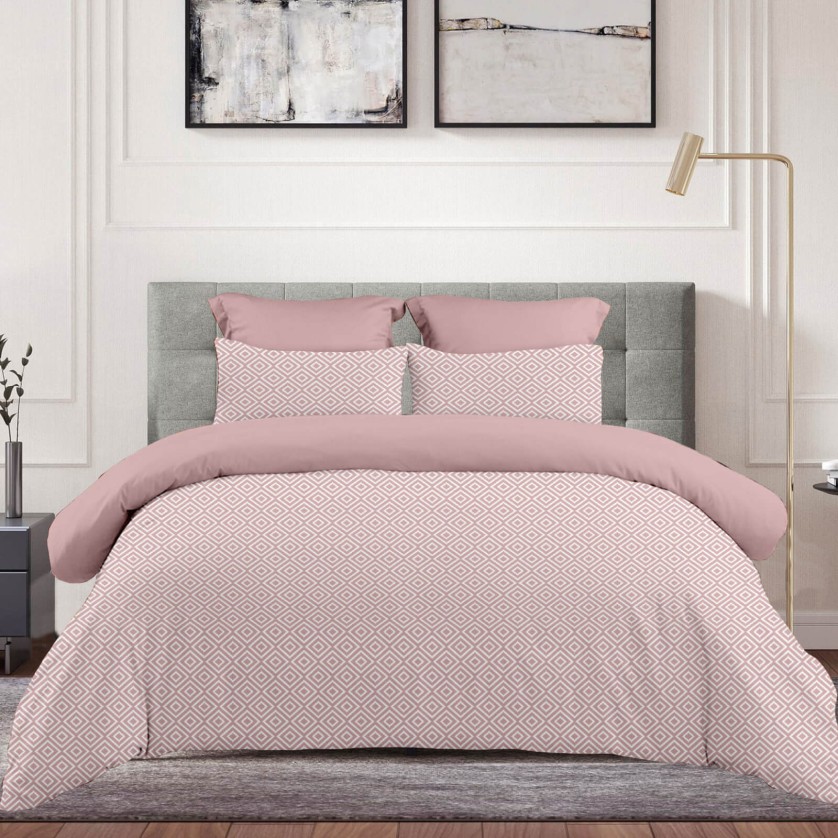 Σεντόνι Με Λάστιχο (160x200+30) Boho Dusty Rose Σεντόνι Με Λάστιχο (160x200+30) Boho Dusty Rose