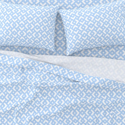 img-Σεντόνια King Size (ΣΕΤ) 2Χ(2,60Χ2,80)+2Χ(52Χ72) Chiara Blue