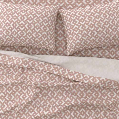 img-Σεντόνια King Size (ΣΕΤ) 2Χ(2,60Χ2,80)+2Χ(52Χ72) Chiara Chocolat