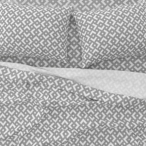 img-Σεντόνια Υπέρδιπλα Σετ 2Χ(2,45Χ2,60) + 2Χ(52Χ72) Chiara Grey