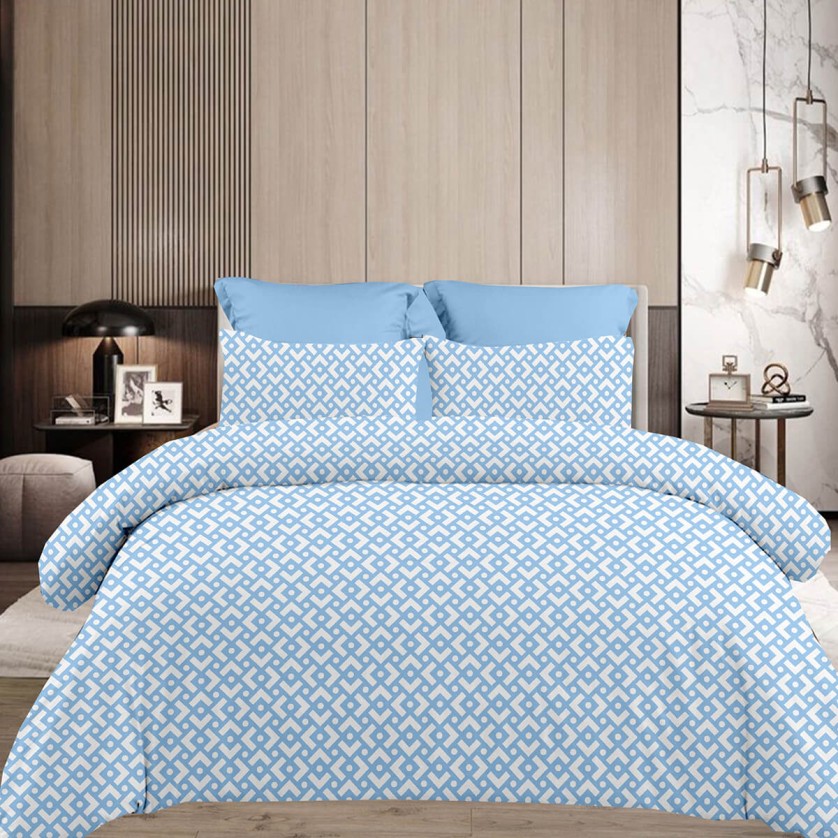 Σεντόνια Υπέρδιπλα Σετ 2Χ(2,45Χ2,60) + 2Χ(52Χ72) Chiara Blue Σεντόνια Υπέρδιπλα Σετ 2Χ(2,45Χ2,60) + 2Χ(52Χ72) Chiara Blue