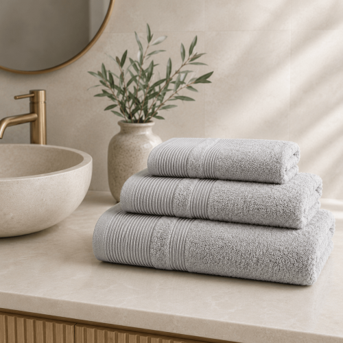 img-Πετσέτα Χεριών 30x50 Light Grey