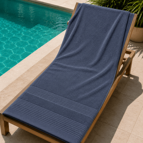 img-Πετσέτα Πισίνας - Spa 80X150 Dark Grey