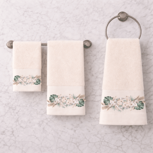 img-Πετσέτες Σετ 3 τεμ. Boho Ecru