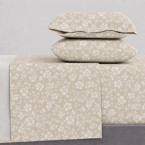 img-Σεντόνια Υπέρδιπλα Σετ 2Χ(2,45Χ2,60) + 2Χ(52Χ72) Emily Beige