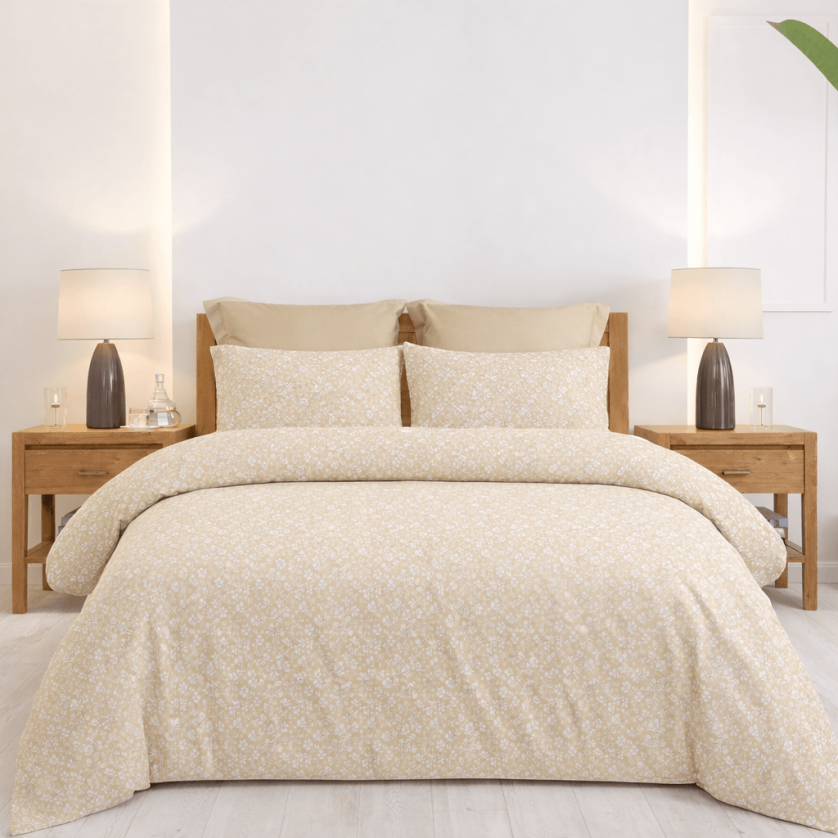 Σεντόνια Υπέρδιπλα Σετ 2Χ(2,45Χ2,60) + 2Χ(52Χ72) Emily Beige Σεντόνια Υπέρδιπλα Σετ 2Χ(2,45Χ2,60) + 2Χ(52Χ72) Emily Beige