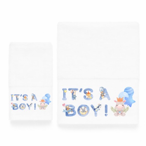 img-Παιδικές Πετσέτες (σετ 2 τεμ) It's a Boy