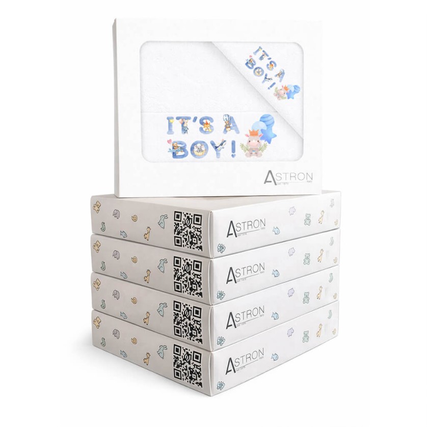 Παιδικές Πετσέτες (σετ 2 τεμ) It's a Boy