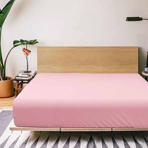 img-Σεντόνι Με Λάστιχο (160x200+40) Dusty Rose