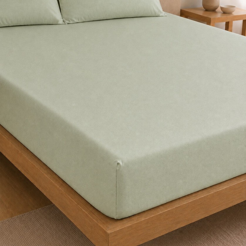 Σεντόνι Με Λάστιχο Πεννιέ Beige (1.80x2.00+0.40)