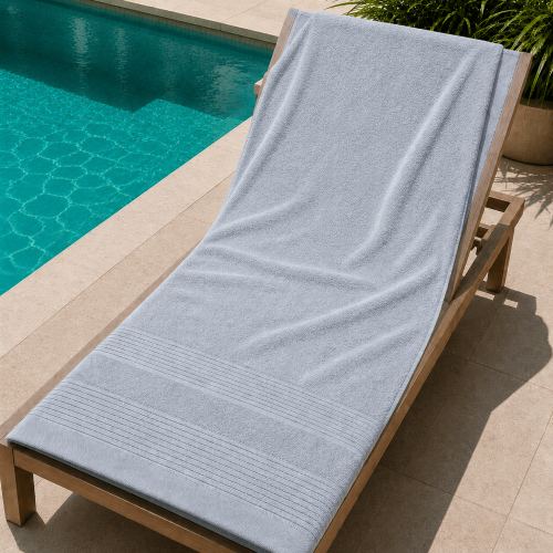 img-Πετσέτα Πισίνας - Spa 80X150 Light Grey
