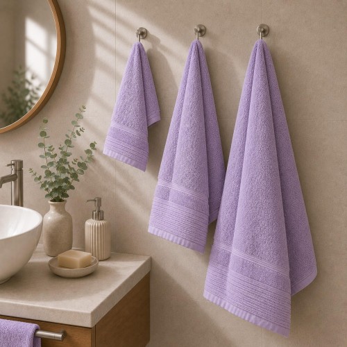 img-Πετσέτες σετ 3τμχ Light Lilac