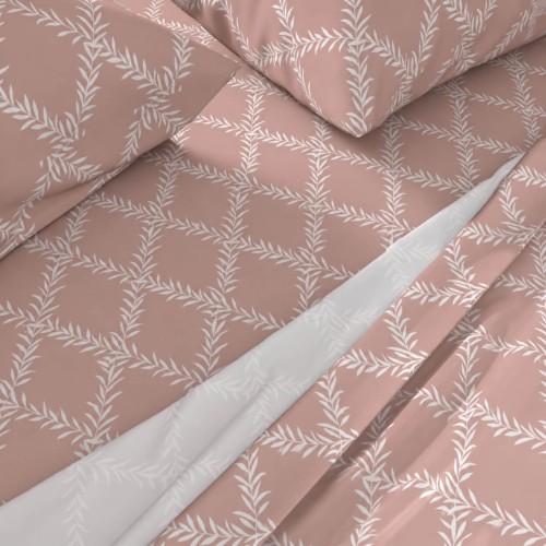 img-Σεντόνια Μονά (Σετ) Με Λάστιχο (100x200+30) Lucia Chocolat