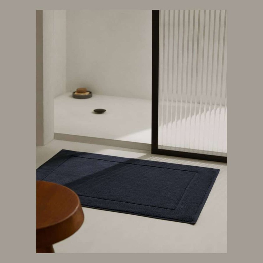 Πατάκι Μπάνιου Ξενοδοχείου 100% cotton Black Πατάκι Μπάνιου Ξενοδοχείου 100% cotton Black