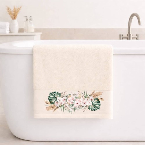 img-Πετσέτα Μπάνιου 70×140 Boho Ecru