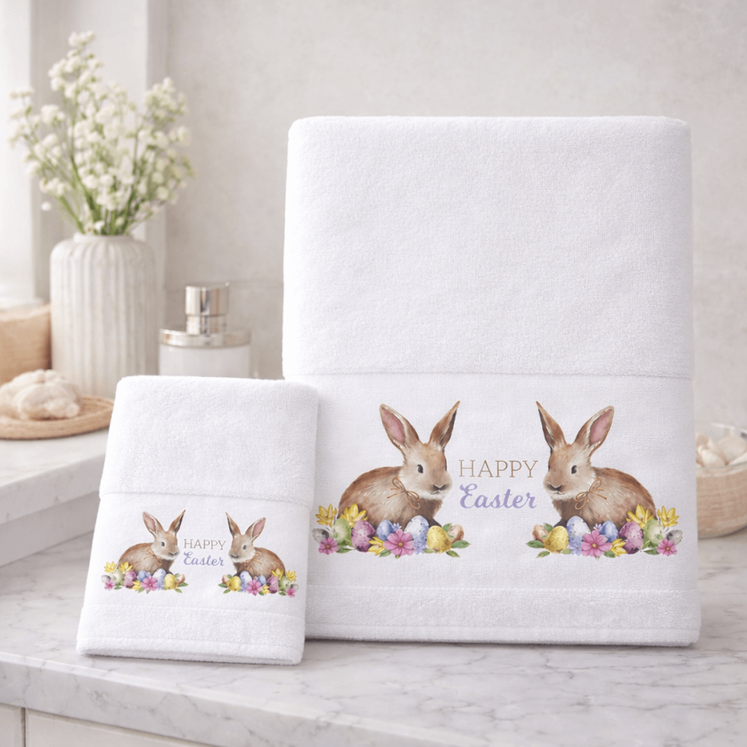 Πασχαλινές Πετσέτες Σετ 2 τεμ. Easter Bunny Πασχαλινές Πετσέτες Σετ 2 τεμ. Easter Bunny