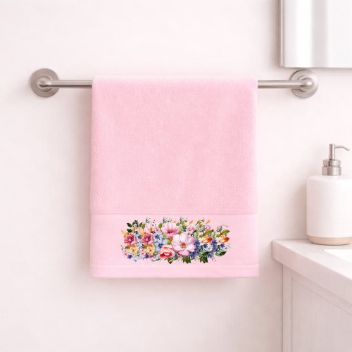 img-Πετσέτα Προσώπου 50×90 Rosie Dusty Rose