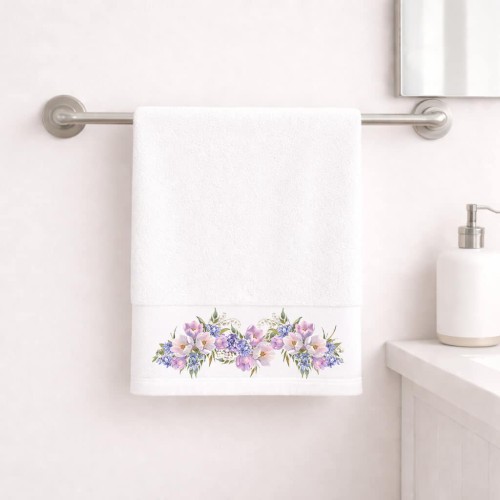 img-Πετσέτα Προσώπου 50×90 Violet White