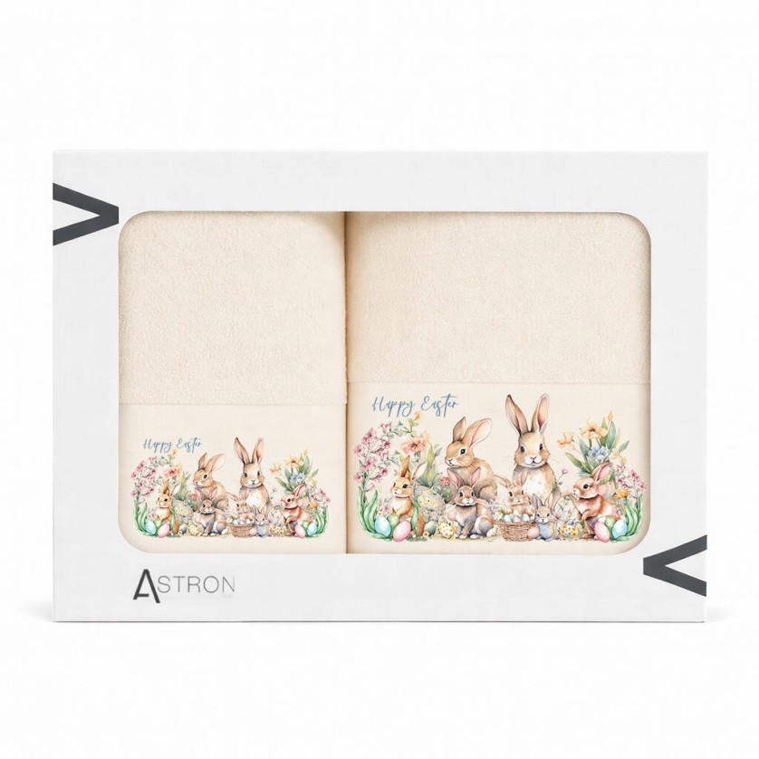 Πασχαλινές Πετσέτες Σετ 2 τεμ. Rabbit Family Πασχαλινές Πετσέτες Σετ 2 τεμ. Rabbit Family