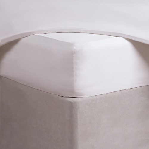 img-Σεντόνι Ξενοδοχείου Mε Λάστιχο 0,90x2,00+35 52%cotton 48%polyester 144tc3