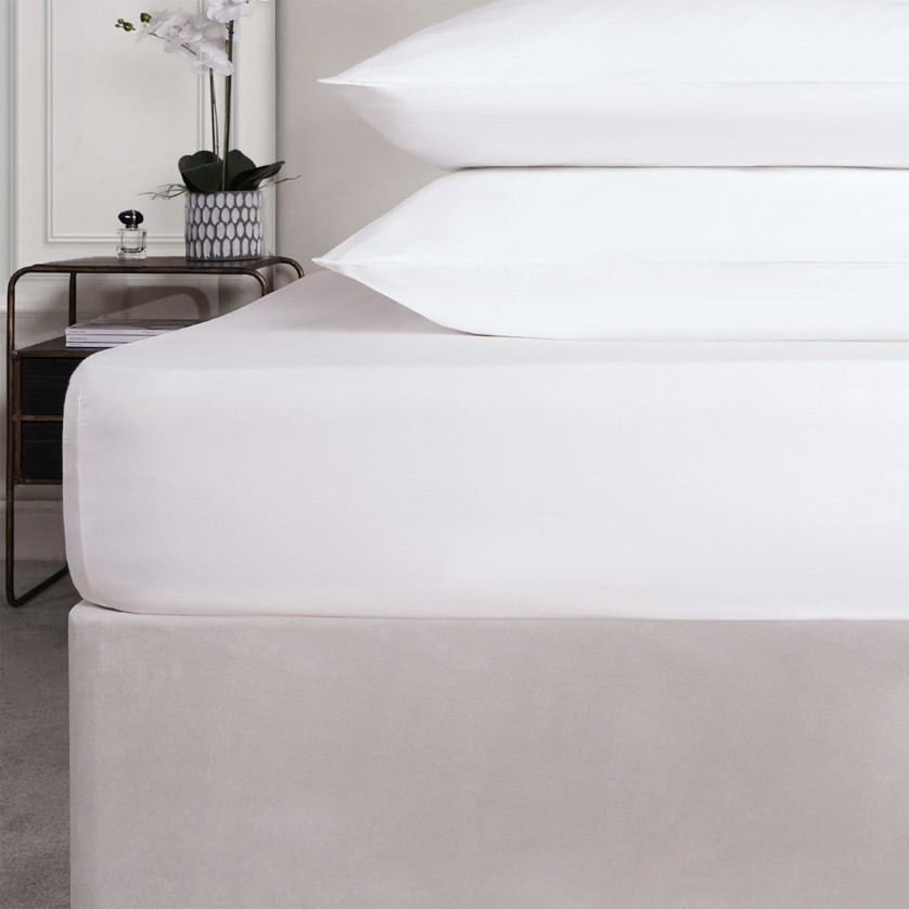 Σεντόνι Ξενοδοχείου Mε Λάστιχο 1,60x2,00+35 52%cotton 48%polyester 144tc Σεντόνι Ξενοδοχείου Mε Λάστιχο 1,60x2,00+35 52%cotton 48%polyester 144tc