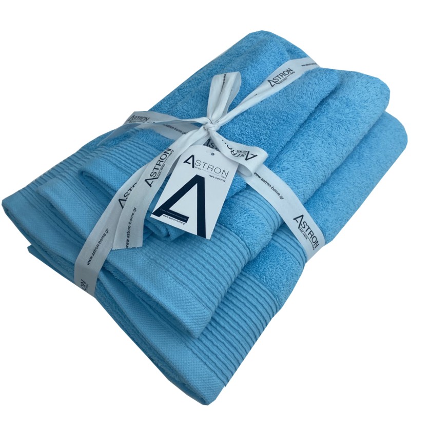 Πετσέτες σετ 3τμχ Turquoise