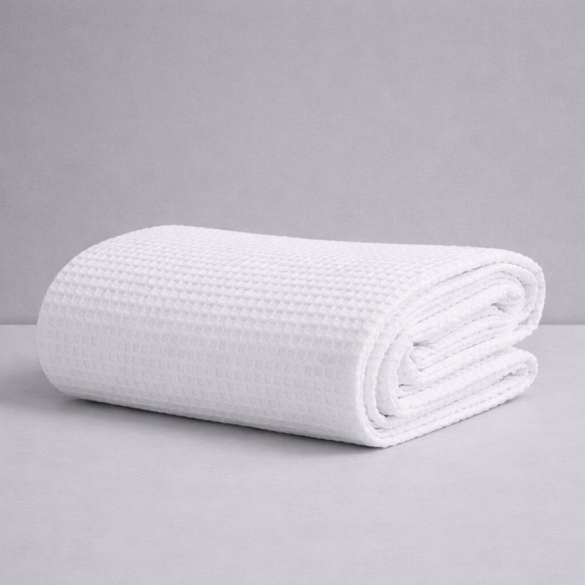 Κουβέρτα Πικέ Υπερ/πλη Waffle 230χ245 Dark Grey