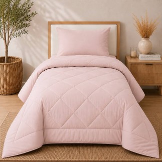 img-Κουβερτοπάπλωμα Μονό 1,60Χ2,20 Dusty Rose