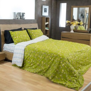 img-Art 100 Θήκη παπλώματος μονή & 1 Μαξιλαροθήκη BEAUTY HOME FL