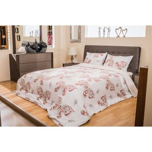 img-Art 11204 Θήκη παπλώματος μονή & 1 Μαξιλαροθήκη Φανέλλα BEAUTY HOME FL