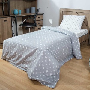 img-Art 200 Θήκη παπλώματος μονή & 1 Μαξιλαροθήκη BEAUTY HOME FL