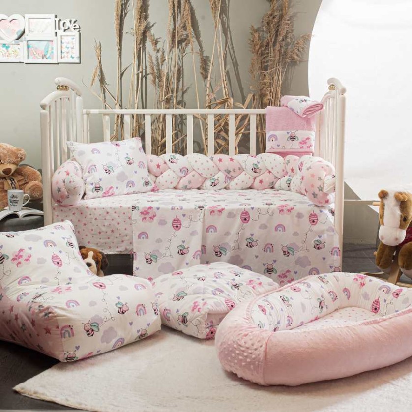 Art 2001 Σέτ σεντόνια bebe 3 τμχ. BEAUTY HOME FL