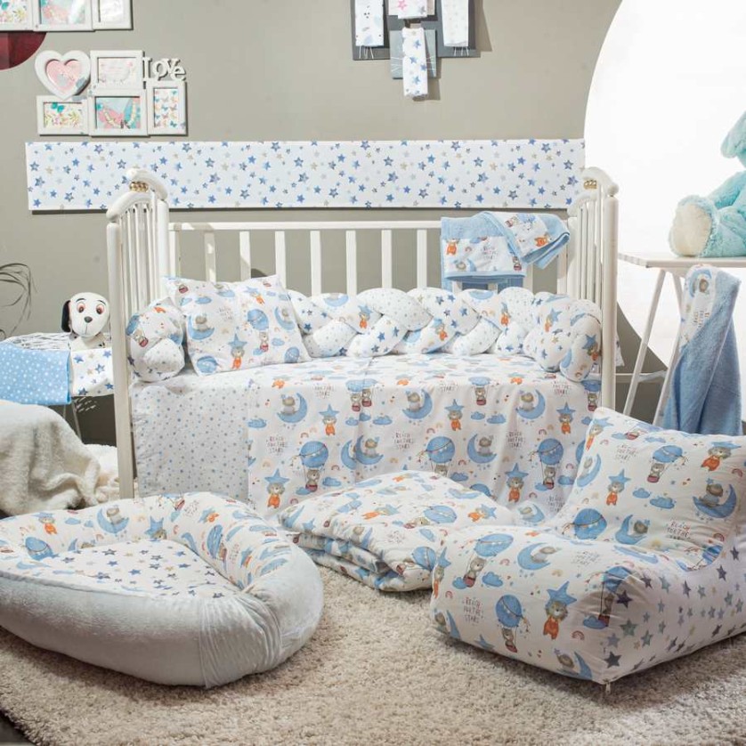 Art 2007 Σέτ σεντόνια bebe 3 τμχ. BEAUTY HOME FL