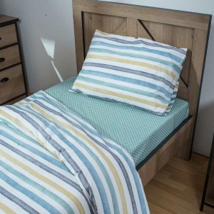 img-Art 202 Θήκη παπλώματος μονή & 1 Μαξιλαροθήκη BEAUTY HOME FL