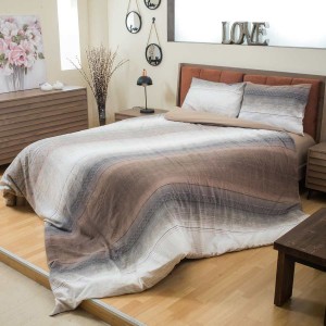 img-Art 252 Θήκη παπλώματος μονή & 1 Μαξιλαροθήκη Φανέλλα BEAUTY HOME FL