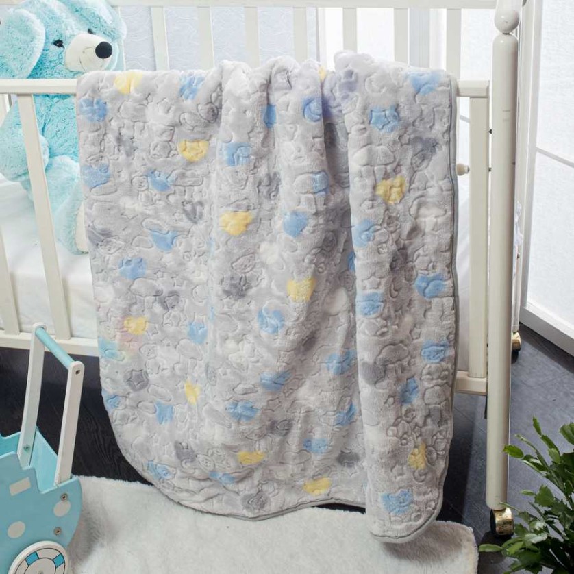 Art 3403 Κουβέρτα bebe velour BEAUTY HOME FL