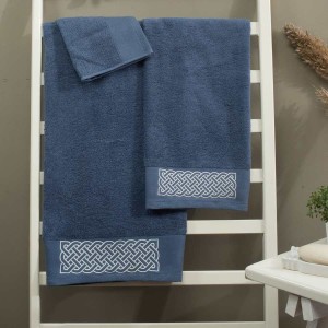 img-Art 552 Σετ πετσέτες 3 τμχ. κεντημένες 500 gsm BEAUTY HOME FL