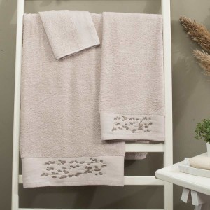 img-Art 553 Σετ πετσέτες 3 τμχ. κεντημένες 500 gsm BEAUTY HOME FL