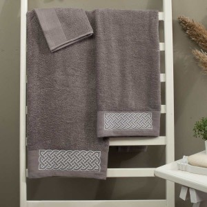 img-Art 561 Σετ πετσέτες 3 τμχ. κεντημένες 500 gsm BEAUTY HOME FL