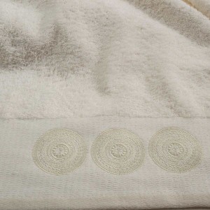 img-Art 651 Σετ πετσέτες 3 τμχ. κεντημένες 500 gsm BEAUTY HOME FL