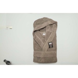 img-Art 703 Μπουρνούζι με κουκούλα EXTRA LARGE BEAUTY HOME FL