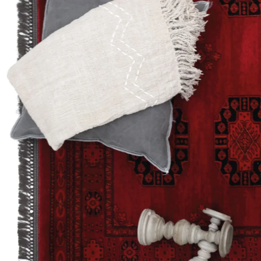 Κλασικό χαλί Afgan 6871H D.RED Royal Carpet - 160 x 160 cm Κλασικό χαλί Afgan 6871H D.RED Royal Carpet - 160 x 160 cm