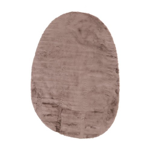 img-Γούνινο Χαλί Bunny OVAL BEIGE 1000 Royal Carpet - 170 x 240 cm