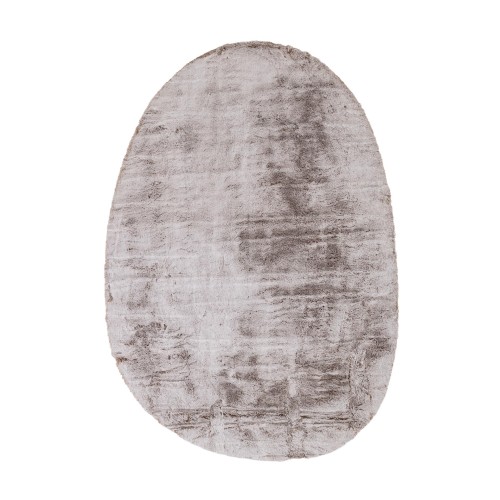 img-Γούνινο Χαλί Bunny OVAL BROWN Royal Carpet - 170 x 240 cm