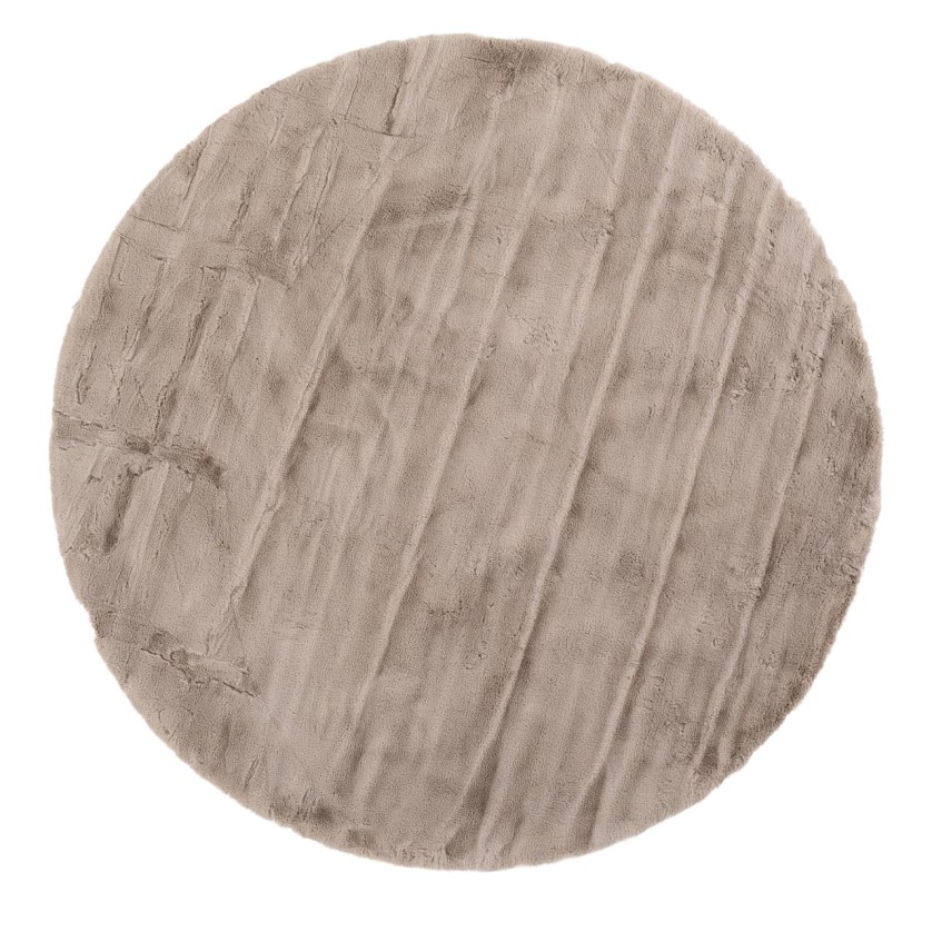 Γούνινο Χαλί Round BUNNY TAUPE 2458 Royal Carpet - 200 x 200 cm Γούνινο Χαλί Round BUNNY TAUPE 2458 Royal Carpet - 200 x 200 cm