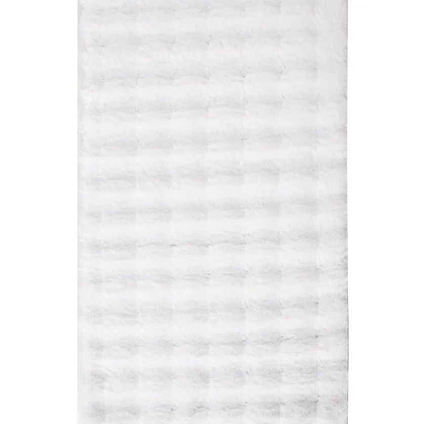 Γούνινο Χαλί Bunny BUBBLE WHITE Royal Carpet - 133 x 190 cm