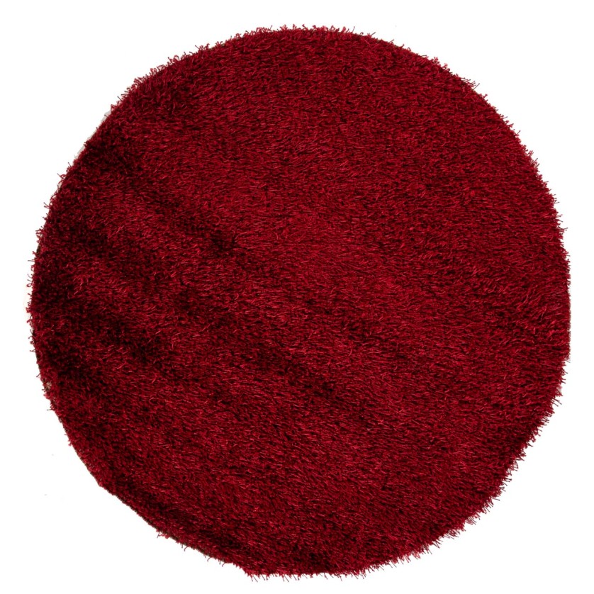 Στρόγγυλο Χαλί Royal Shaggy A65R RED Royal Carpet - 160 x 160 cm Στρόγγυλο Χαλί Royal Shaggy A65R RED Royal Carpet - 160 x 160 cm