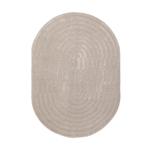 img-Οβάλ Χαλί Jazz 2972A BEIGE Royal Carpet - 160 x 230 cm