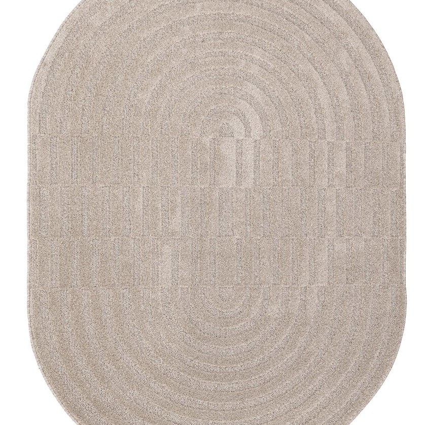 Οβάλ Χαλί Jazz 2972A BEIGE Royal Carpet - 160 x 230 cm